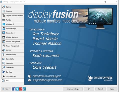 Complimentary update of Portable Displayfusion Pro